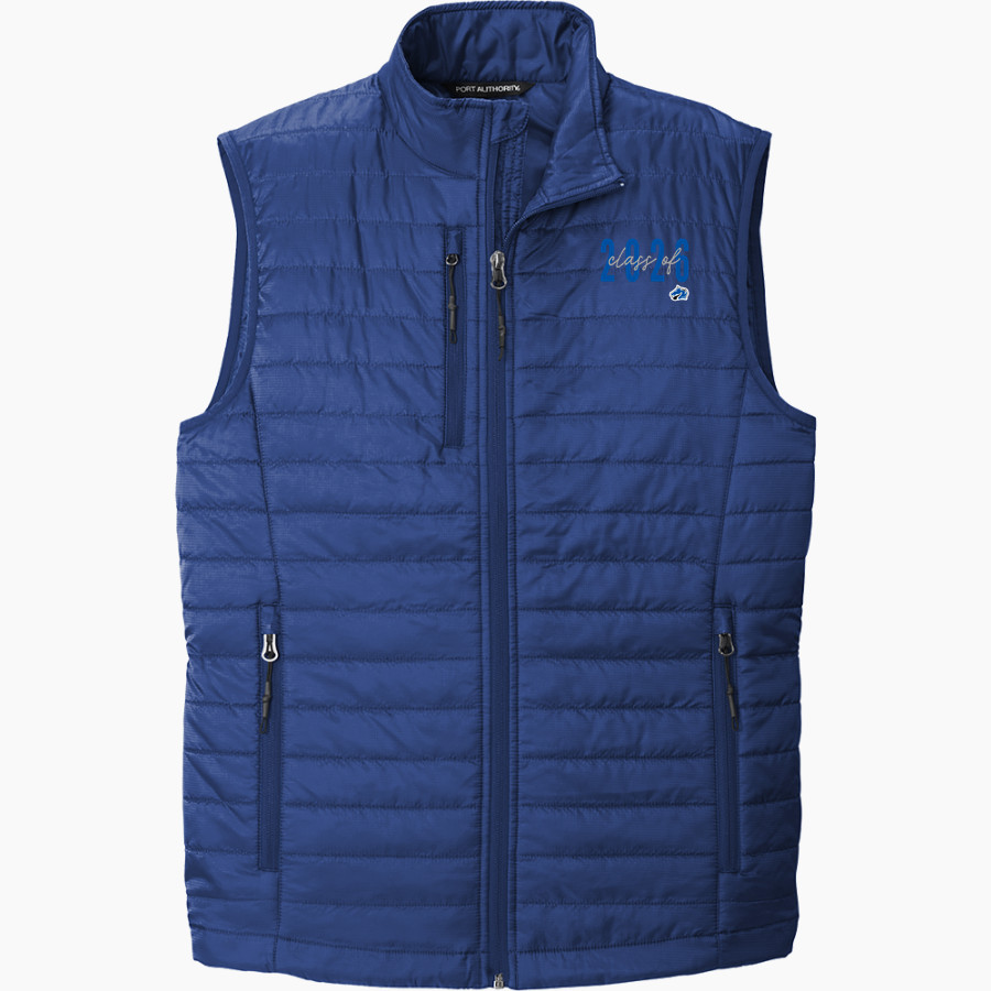 MERRITT ACADEMY HIGH SCHOOL MUSTANGS Port Authority Men's Packable Puffy Vest