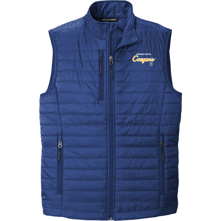 Greenfield Central Cougars Online Store <span class="pdp-name-mascot">Greenfield-Central Cougars</span> Port Authority Men's Packable Puffy Vest