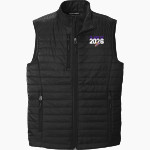 BELLBROOK GOLDEN EAGLES The Official Online Store <span class="pdp-name-mascot">BELLBROOK GOLDEN EAGLES</span> Port Authority Men's Packable Puffy Vest Front Thumbnail