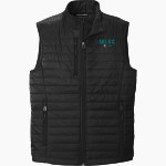 Miami Lakes Jaguars Port Authority Men's Packable Puffy Vest Front Thumbnail