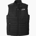 Jupiter Christian Eagles Port Authority Men's Packable Puffy Vest Front Thumbnail