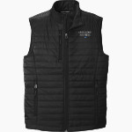 NORTH CROWLEY HIGH SCHOOL PANTHERS Port Authority Men's Packable Puffy Vest Front Thumbnail