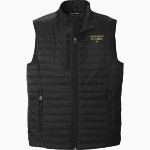 Wingate University Bulldogs Port Authority Men's Packable Puffy Vest Front Thumbnail