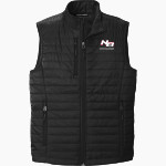 NORTH BUNCOMBE HIGH SCHOOL BLACK HAWKS Port Authority Men's Packable Puffy Vest Front Thumbnail