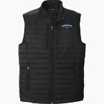 Chesapeake Alternative Sharks Port Authority Men's Packable Puffy Vest Front Thumbnail