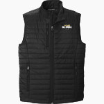 BIG SPRING HIGH SCHOOL STEERS Port Authority Men's Packable Puffy Vest Front Thumbnail