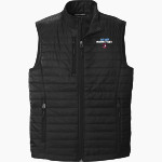 Perspectives Warriors Port Authority Men's Packable Puffy Vest Front Thumbnail