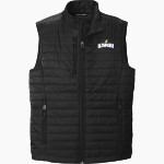 LEUZINGER HIGH SCHOOL OLYMPIANS Port Authority Men's Packable Puffy Vest Front Thumbnail