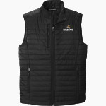 SHELBY VALLEY HIGH SCHOOL WILDCATS <span class="pdp-name-mascot">SHELBY VALLEY WILDCATS</span> Port Authority Men's Packable Puffy Vest Front Thumbnail