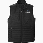 SPANISH RIVER HIGH SCHOOL SHARKS <span class="pdp-name-mascot">SPANISH RIVER SHARKS</span> Port Authority Men's Packable Puffy Vest Front Thumbnail