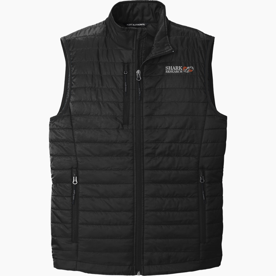 Shark Research & Conservation The Official Online Store Port Authority Men's Packable Puffy Vest