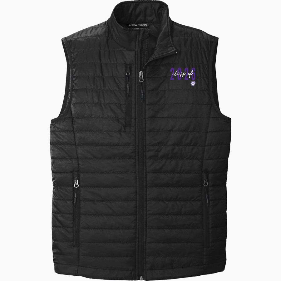PHILLIS WHEATLEY HIGH SCHOOL WILDCATS <span class="pdp-name-mascot">WHEATLEY WILDCATS</span> Port Authority Men's Packable Puffy Vest
