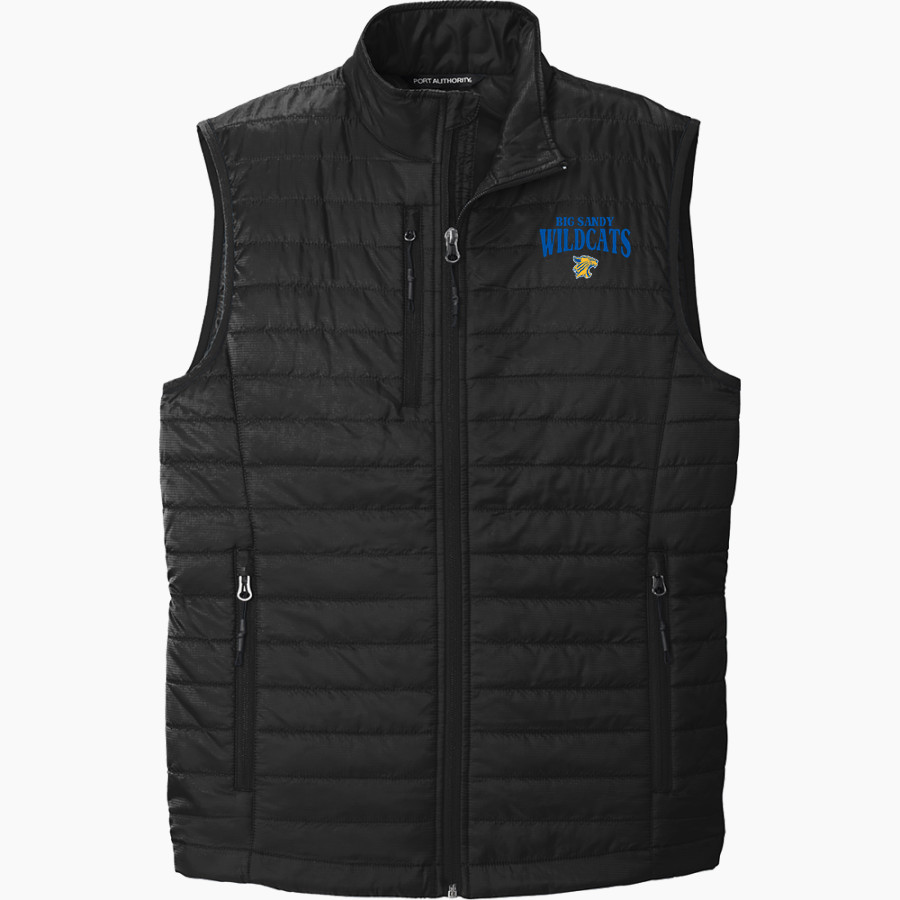 BIG SANDY HIGH SCHOOL WILDCATS <span class="pdp-name-mascot">BIG SANDY WILDCATS</span> Port Authority Men's Packable Puffy Vest