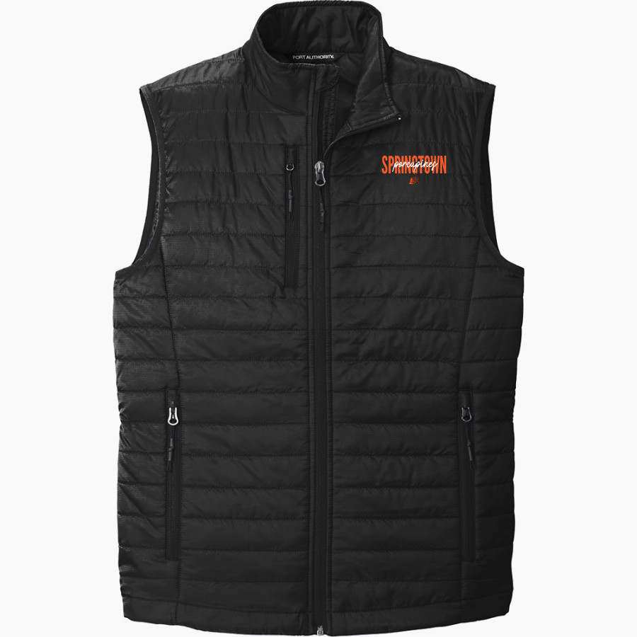SPRINGTOWN HIGH SCHOOL PORCUPINES Port Authority Men's Packable Puffy Vest
