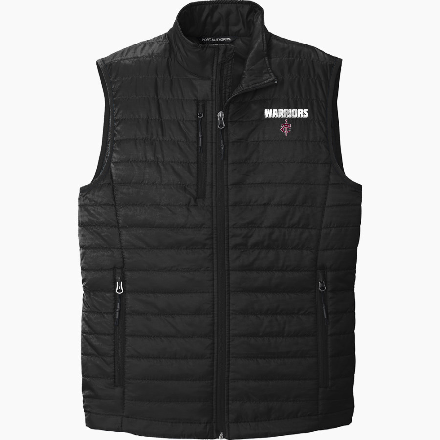 Trinity Warriors <span class="pdp-name-mascot">Trinity Christian Warriors</span> Port Authority Men's Packable Puffy Vest