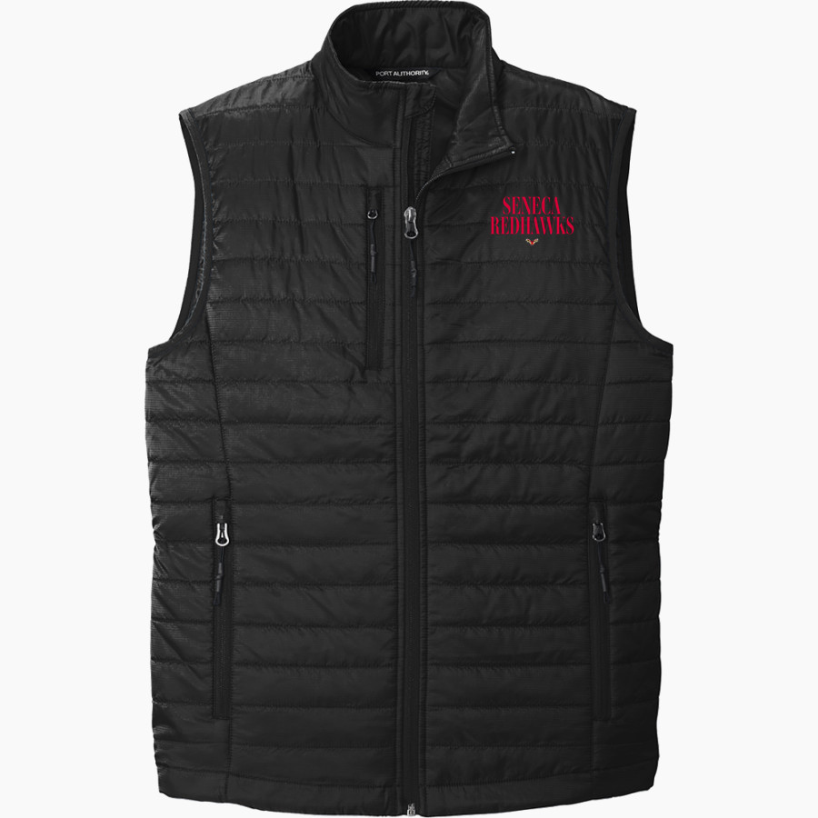 SENECA HIGH SCHOOL REDHAWKS <span class="pdp-name-mascot">SENECA REDHAWKS</span> Port Authority Men's Packable Puffy Vest