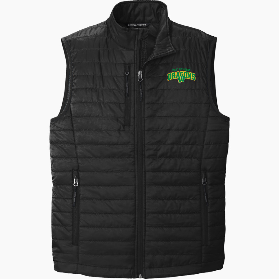 WEST DAVIDSON HIGH SCHOOL DRAGONS Port Authority Men's Packable Puffy Vest