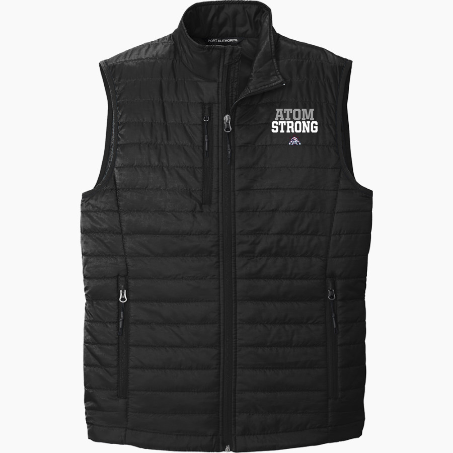 Utica Academy Of Science Atoms Port Authority Men's Packable Puffy Vest