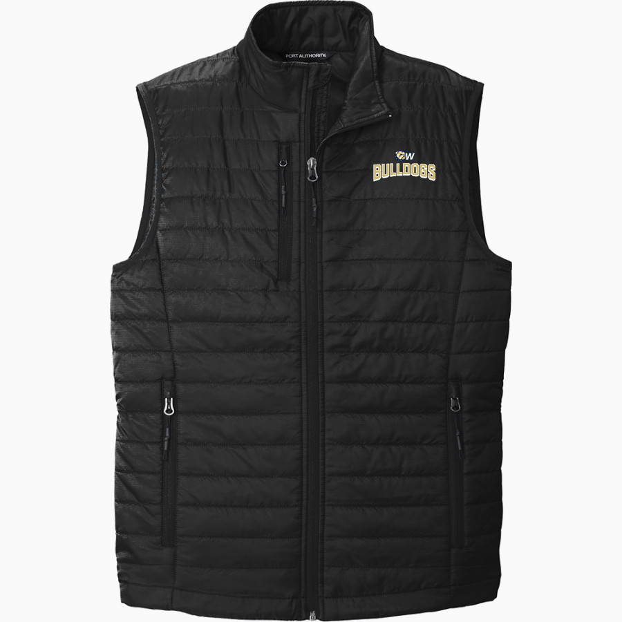 Wingate University Bulldogs Port Authority Men's Packable Puffy Vest