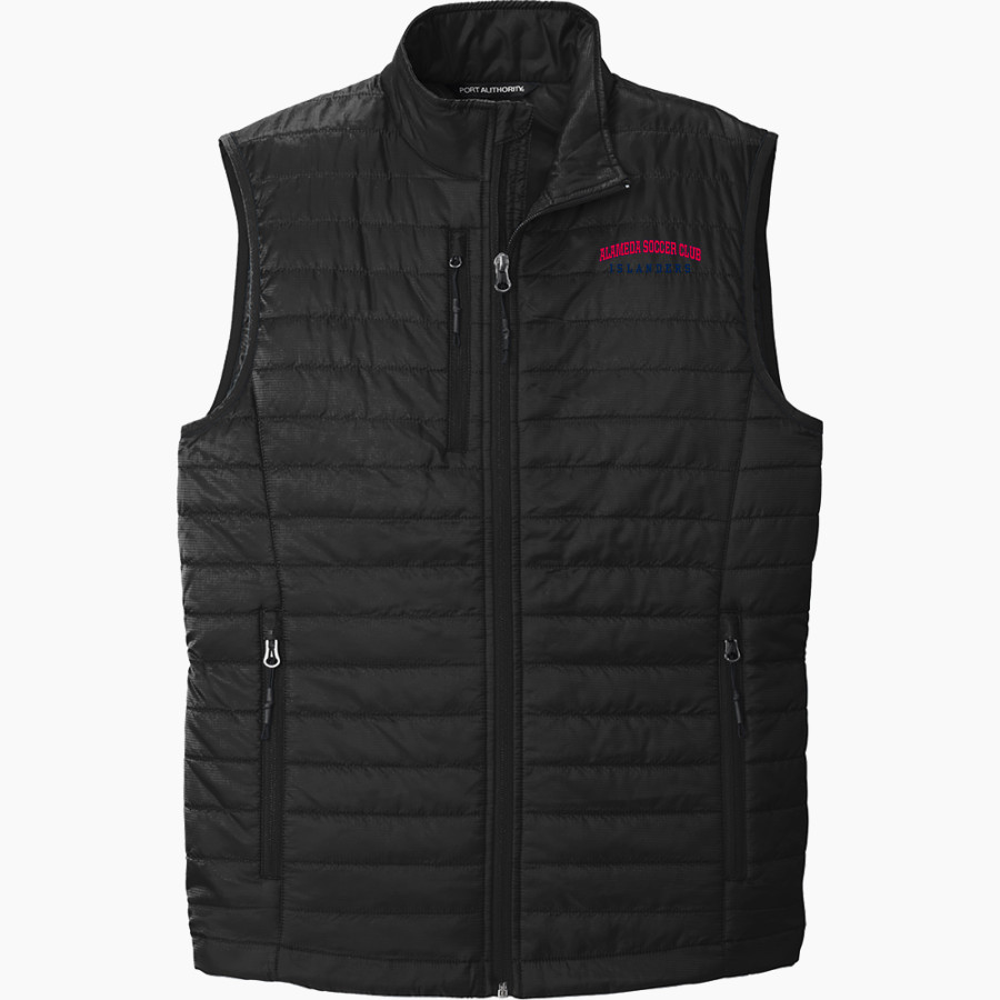 Alameda Soccer Club Islanders <span class="pdp-name-mascot">Alameda Soccer Club Islanders</span> Port Authority Men's Packable Puffy Vest