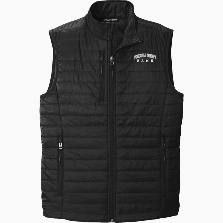 PURNELL SWETT SENIOR HIGH SCHOOL RAMS <span class="pdp-name-mascot">PURNELL SWETT RAMS</span> Port Authority Men's Packable Puffy Vest