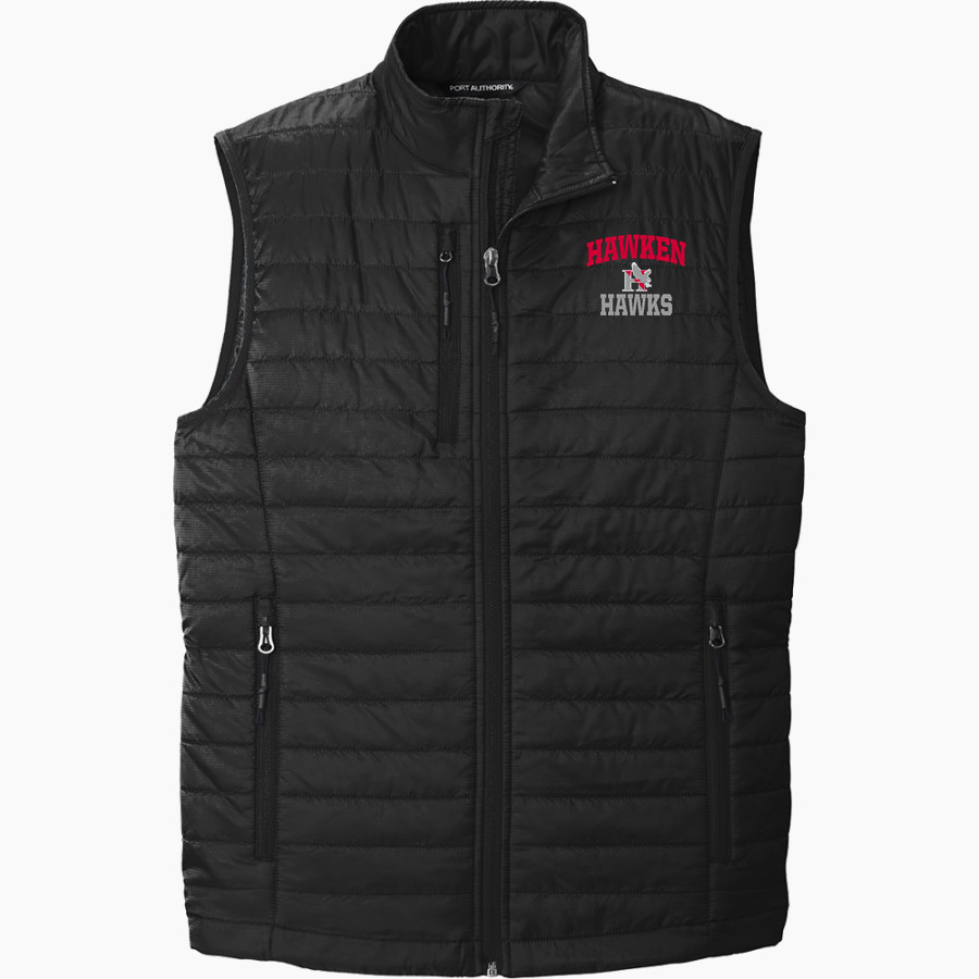 HAWKEN SCHOOL HAWKS <span class="pdp-name-mascot">HAWKEN HAWKS</span> Port Authority Men's Packable Puffy Vest