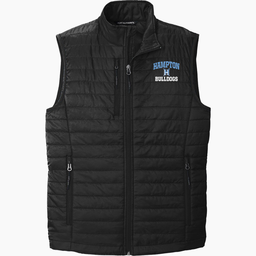 HAMPTON HIGH SCHOOL BULLDOGS <span class="pdp-name-mascot">HAMPTON BULLDOGS</span> Port Authority Men's Packable Puffy Vest