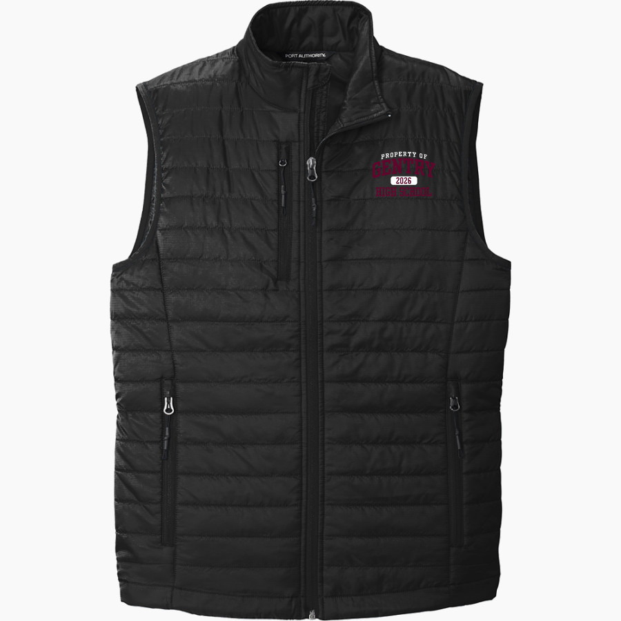 GENTRY HIGH SCHOOL PIONEERS <span class="pdp-name-mascot">GENTRY PIONEERS</span> Port Authority Men's Packable Puffy Vest