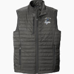 Legacy Eagles Port Authority Men's Packable Puffy Vest Front Thumbnail