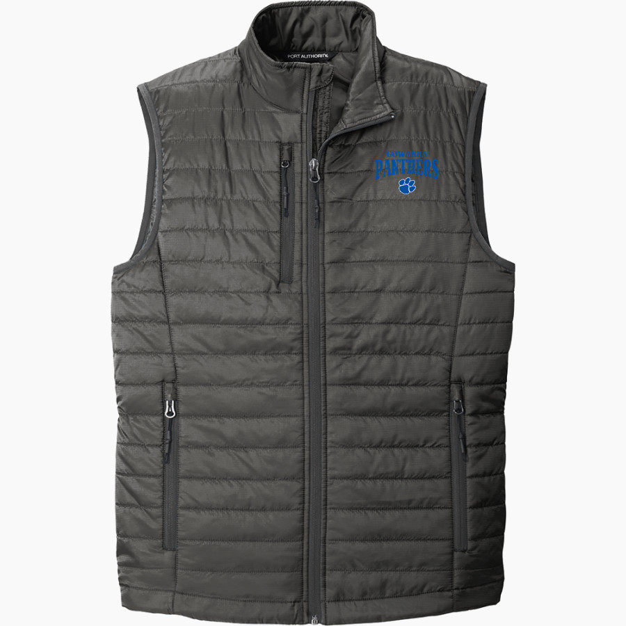 GOWANDA CENTRAL HIGH SCHOOL PANTHERS <span class="pdp-name-mascot">GOWANDA PANTHERS</span> Port Authority Men's Packable Puffy Vest