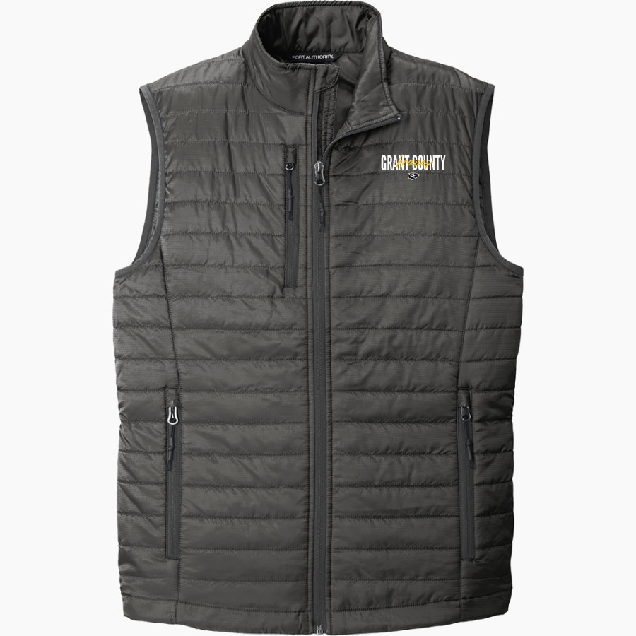 Grant County Braves The Official Online Store <span class="pdp-name-mascot">Grant County Braves</span> Port Authority Men's Packable Puffy Vest