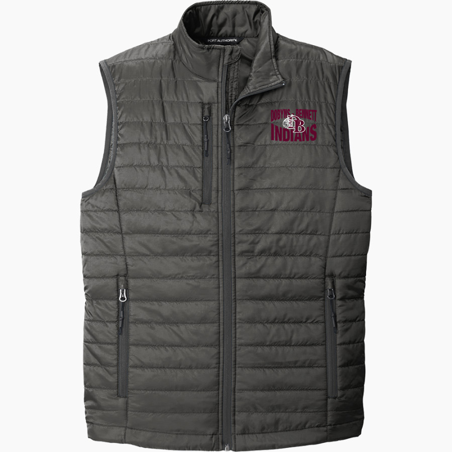 DOBYNS-BENNETT HIGH SCHOOL INDIANS Port Authority Men's Packable Puffy Vest