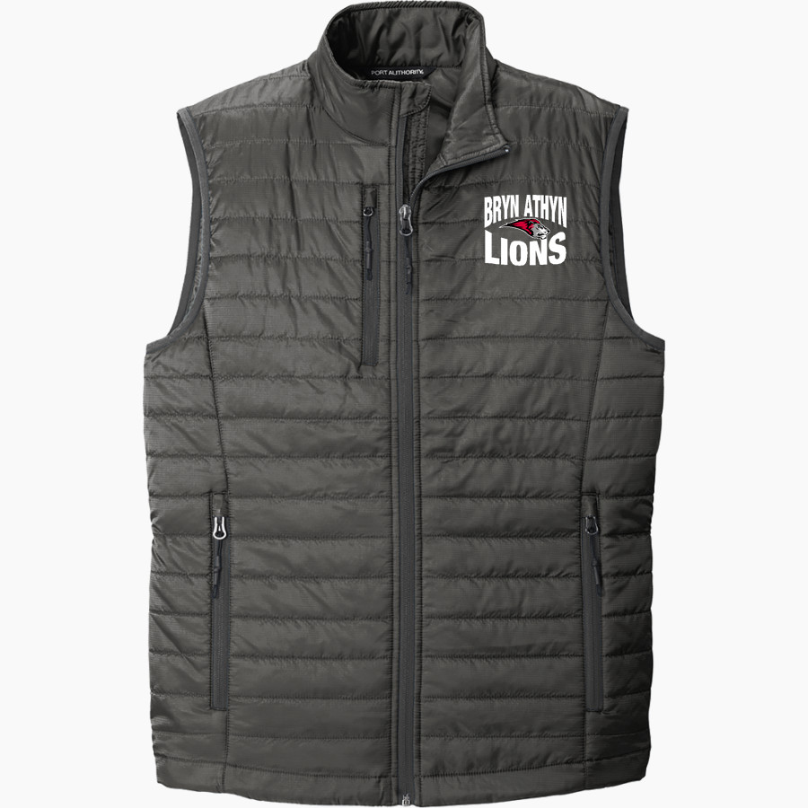 Bryn Athyn College The Official Store of the Lions Port Authority Men's Packable Puffy Vest