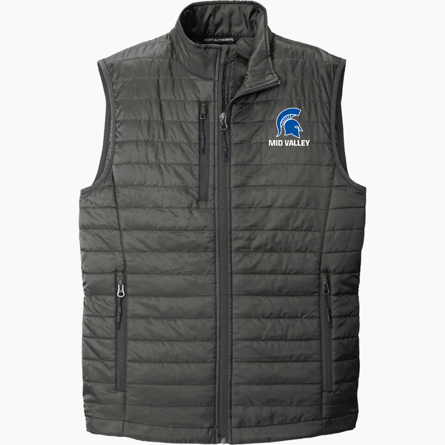 MID VALLEY HIGH SCHOOL SPARTANS <span class="pdp-name-mascot">MID VALLEY SPARTANS</span> Port Authority Men's Packable Puffy Vest