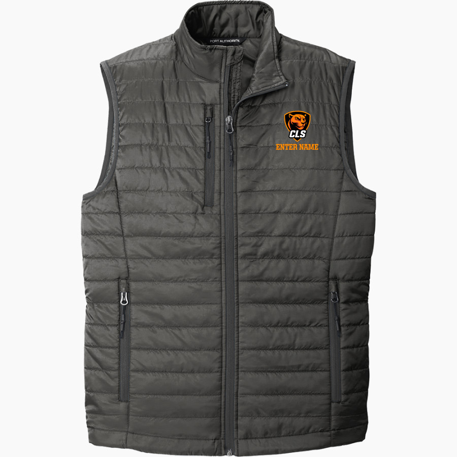 CHRIST LUTHERAN Cougars <span class="pdp-name-mascot">CHRIST LUTHERAN DAY SCHOOL Cougars</span> Port Authority Men's Packable Puffy Vest