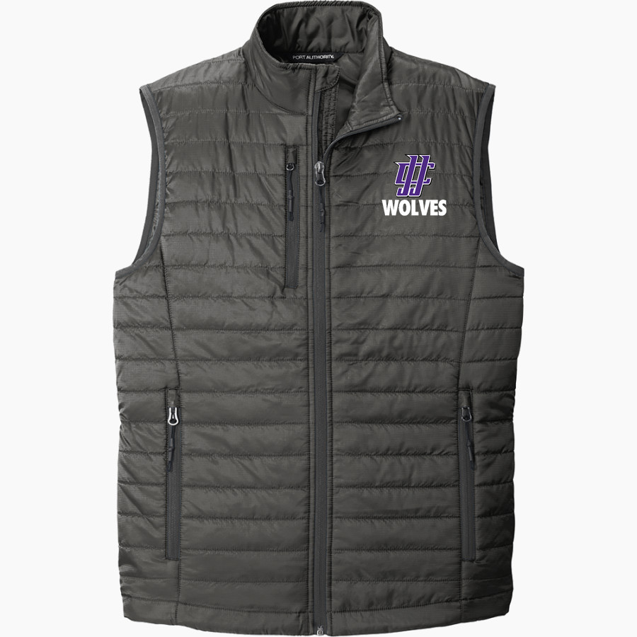 JJC Wolves <span class="pdp-name-mascot">JJC Wolves</span> Port Authority Men's Packable Puffy Vest
