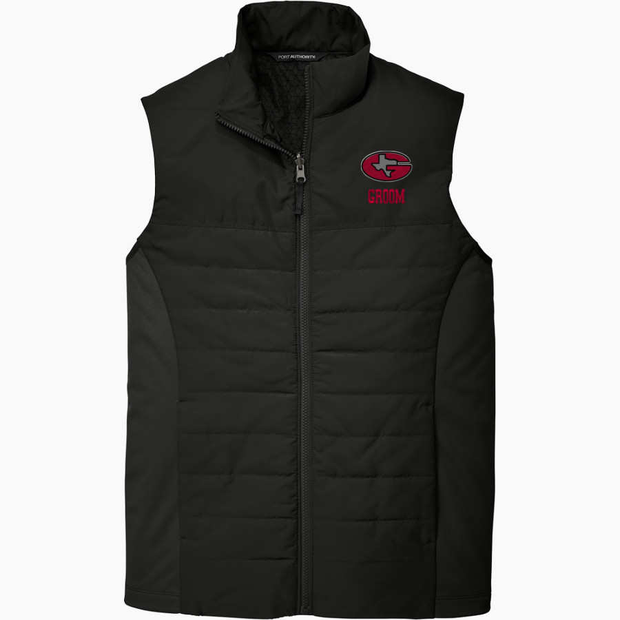 GROOM HIGH SCHOOL TIGERS <span class="pdp-name-mascot">GROOM TIGERS</span> Port Authority Men's Collective Insulated Vest