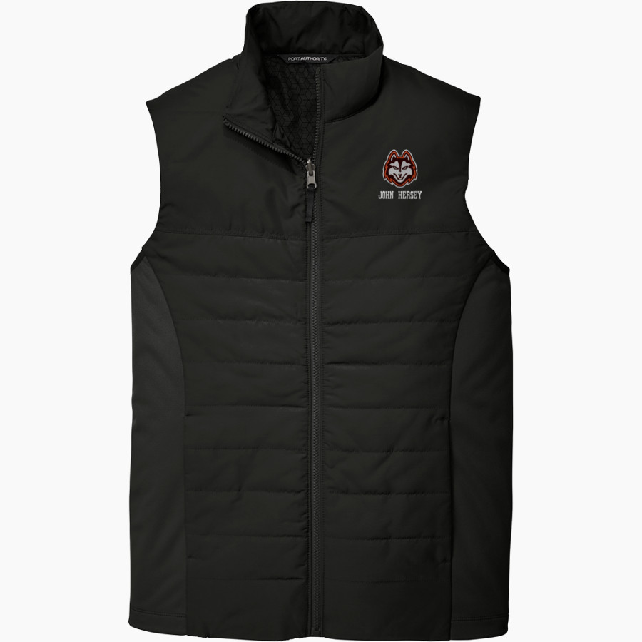 JOHN HERSEY HIGH SCHOOL HUSKIES <span class="pdp-name-mascot">JOHN HERSEY HUSKIES</span> Port Authority Men's Collective Insulated Vest