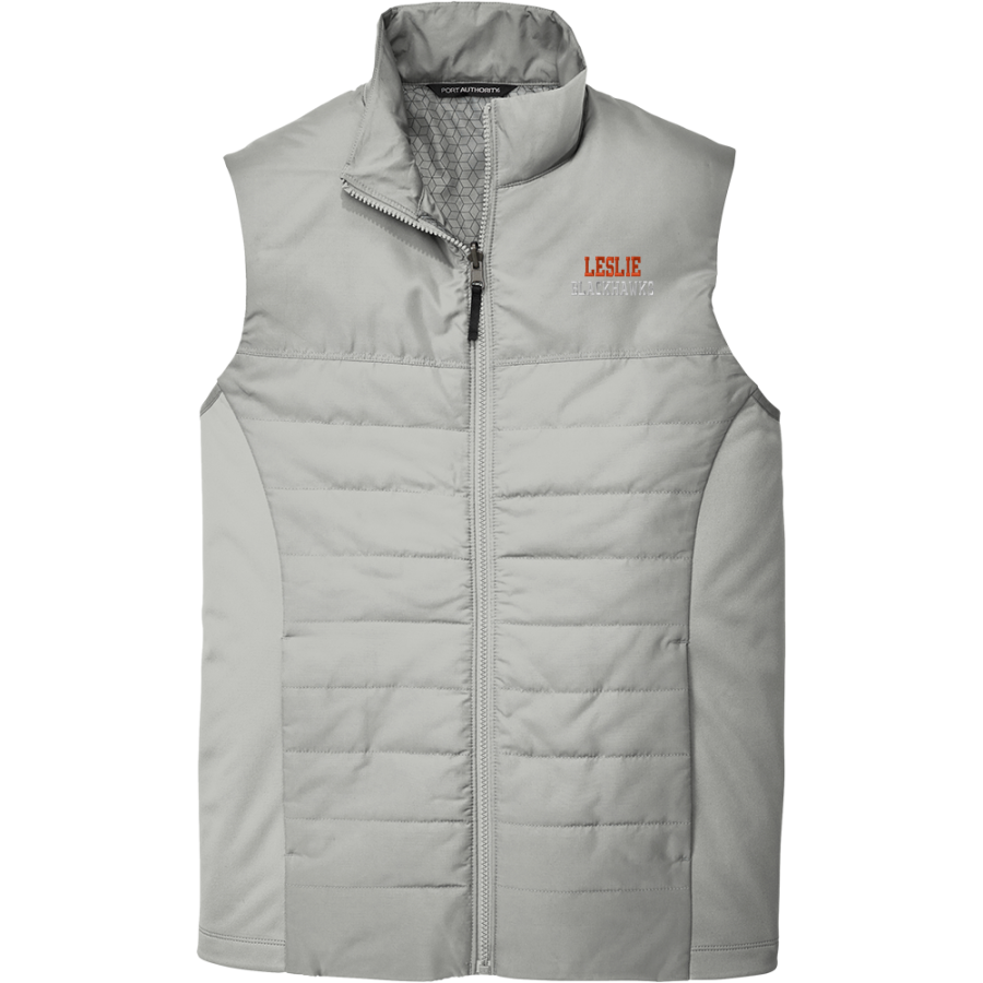 LESLIE HIGH SCHOOL BLACKHAWKS <span class="pdp-name-mascot">LESLIE BLACKHAWKS</span> Port Authority Men's Collective Insulated Vest