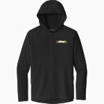 LEVERETTS CHAPEL HIGH SCHOOL LIONS <span class="pdp-name-mascot">LEVERETTS CHAPEL LIONS</span> Sport-Tek Men's Repeat 1/2-Zip Long Sleeve Hooded Jacket Front Thumbnail