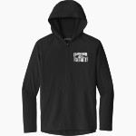 Laconia Christian Academy Timberwolves Sport-Tek Men's Repeat 1/2-Zip Long Sleeve Hooded Jacket Front Thumbnail