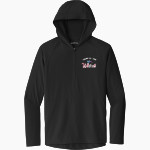 Eastmont Wildcats Sport-Tek Men's Repeat 1/2-Zip Long Sleeve Hooded Jacket Front Thumbnail