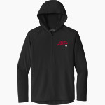 ATLANTA HIGH SCHOOL BULLDOGS <span class="pdp-name-mascot">ATLANTA BULLDOGS</span> Sport-Tek Men's Repeat 1/2-Zip Long Sleeve Hooded Jacket Front Thumbnail