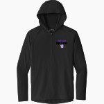 Ben Davis Giants Sport-Tek Men's Repeat 1/2-Zip Long Sleeve Hooded Jacket Front Thumbnail