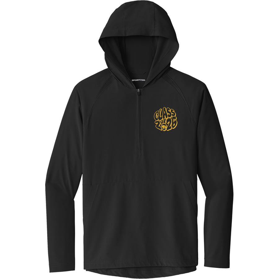 Rock Valley Golden Eagles <span class="pdp-name-mascot">Rock Valley Golden Eagles</span> Sport-Tek Men's Repeat 1/2-Zip Long Sleeve Hooded Jacket