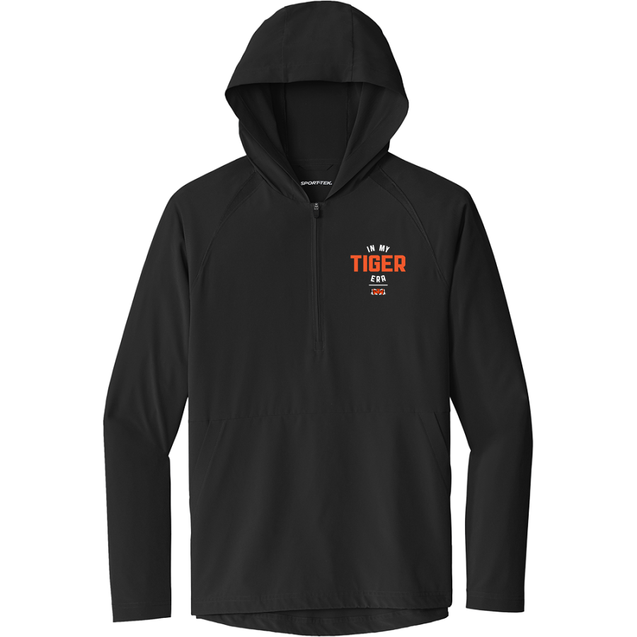 Tech High School Tigers <span class="pdp-name-mascot">Tech High School</span> Sport-Tek Men's Repeat 1/2-Zip Long Sleeve Hooded Jacket