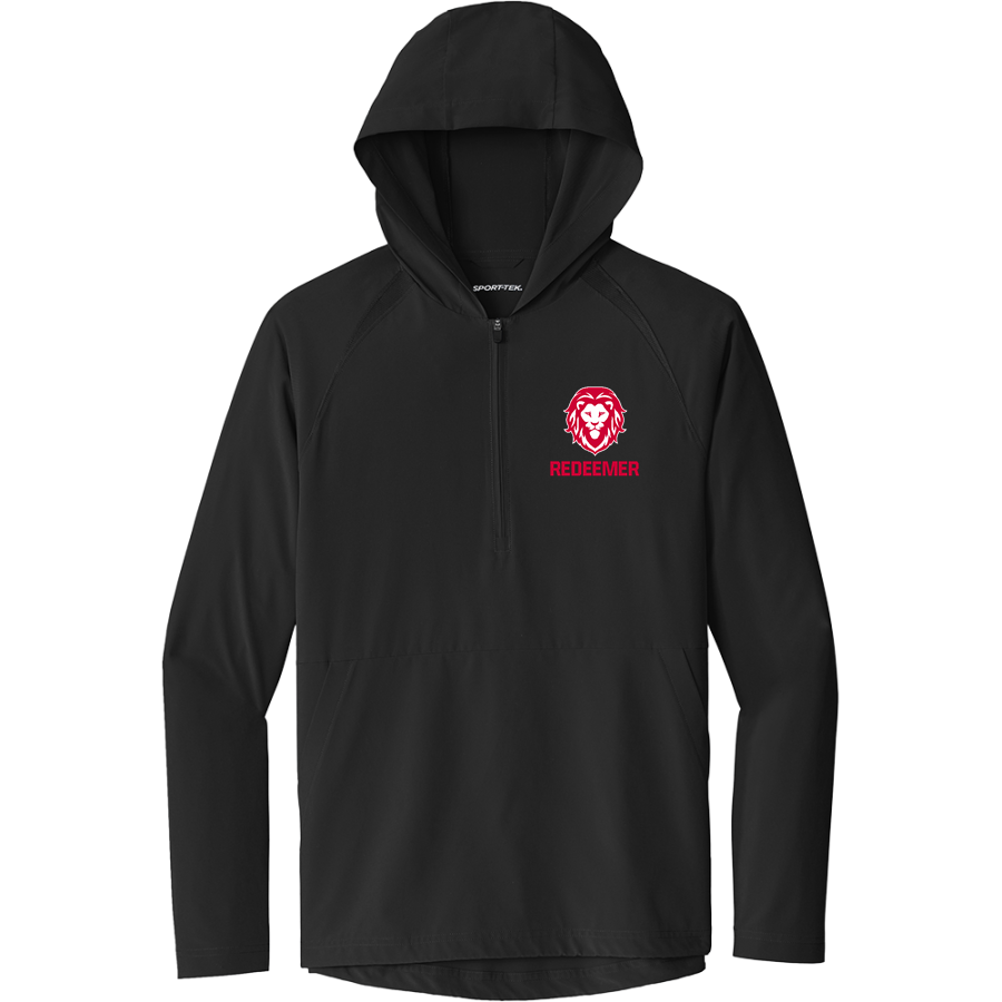 Redeemer Redwood City <span class="pdp-name-mascot">Redeemer Lutheran Lions</span> Sport-Tek Men's Repeat 1/2-Zip Long Sleeve Hooded Jacket