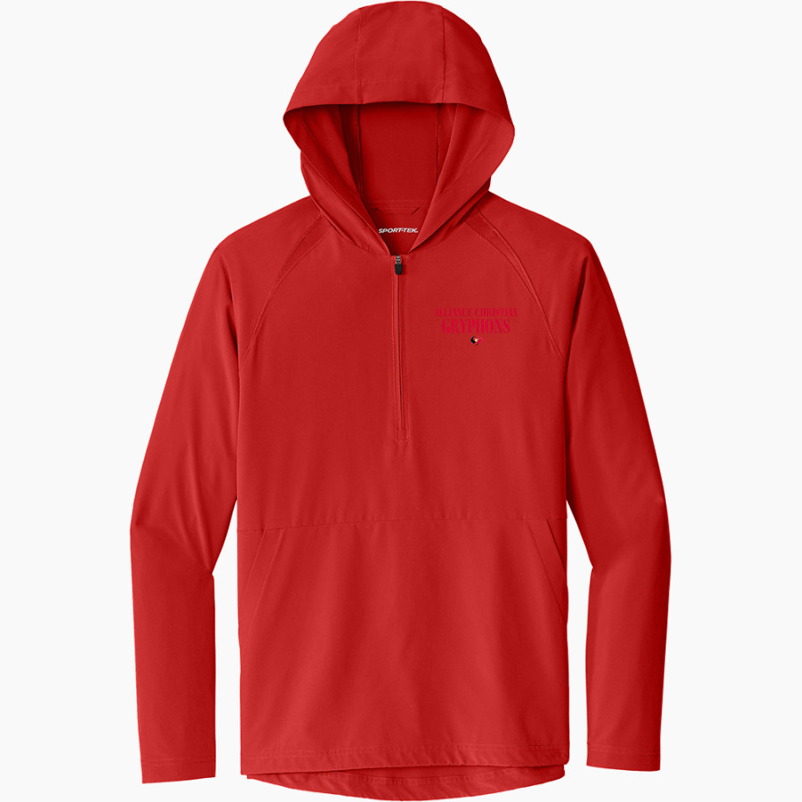 Alliance Christian Gryphons <span class="pdp-name-mascot">Alliance Christian Gryphons</span> Sport-Tek Men's Repeat 1/2-Zip Long Sleeve Hooded Jacket