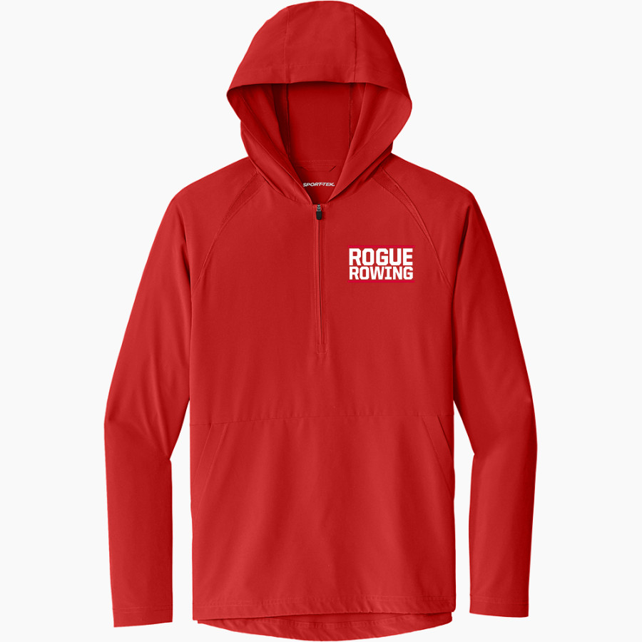 Rogue Rowing Rowing <span class="pdp-name-mascot">Rogue Rowing</span> Sport-Tek Men's Repeat 1/2-Zip Long Sleeve Hooded Jacket