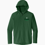 Elevation Flyers <span class="pdp-name-mascot">Elevation Flyers</span> Sport-Tek Men's Repeat 1/2-Zip Long Sleeve Hooded Jacket Front Thumbnail